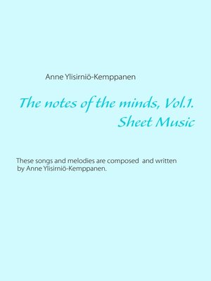 cover image of The notes of the minds, Volume 1.